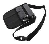 TOYANDONA Sacoche Médicale Portable avec Zipper Organiseur de Poche Multifonction Bandoulière Ajustable Pochette de Rangement pour Personnel Soignant