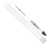 TOYANDONA Salinomètre pour Aquarium Eau de Mer, Hydromètre de Salinité Précis en Plastique et Verre, Densimètre Portable pour Test Qualité Eau Marine, Mesureur 1 Pièce pour Aquaculture