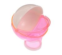 TOYANDONA Salle de Bain pour Hamster en Plastique Forme Boule Nettoyage Facile et Observation Pratique pour Sauna et Bain des Petits Animaux