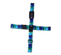 TOYANDONA Sangle De Bagage Croisée à Combinaison TSA en Polyester Solide, Réglable, Couleur Corail Profond, Ceinture De Voyage Sécurisée pour Bagages, Accessoires pour Voyageurs