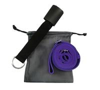 TOYANDONA Sangle de Yoga Extensible Coton Durable avec Boucle Métallique pour Étirements et Fitness Assistance Flexibilité et Renforcement Musculaire Profond