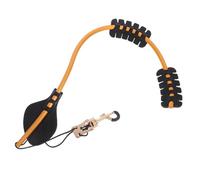 TOYANDONA Sangle Saxophone Ajustable avec Coussinet Silicone et Crochet Métallique Harnais Épaule Résistant pour Sax Alto Ténor Soprano et Autres Instruments Accessoire Musique Polyvalent