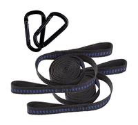 TOYANDONA Sangles Hamac Arbres Réglables avec Boucles Solides Kit Fixation pour Hamac Suspendu Extérieur Installation Rapide sans Outils Camping Randonnée Jardin