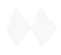 TOYANDONA Séparateur de Cage Métallique pour Hamster et Rongeurs, Panneau Grillagé Solide, Dimensions Standard 47 Cm, pour Enclos Intérieur, Adapté aux Petits Animaux de Compagnie