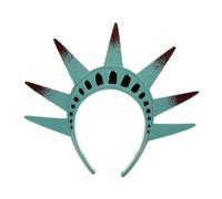 TOYANDONA Serre-tête Statue Liberté Couronne et Torche Accessoire National pour Fête Du Juillet et Cosplay Américain