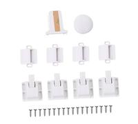 TOYANDONA Serrures De Sécurité Pour Garçon Fille Anti-effraction Pour Portes Domestiques Avec Clé Blanches Fixation Stable Par Vis Protection Les Blessures