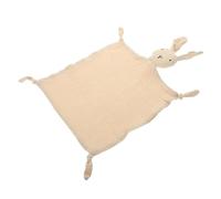 TOYANDONA Serviette Apaisante Coton Pour Garçon Fille Jouet Intégré Couverture De Sécurité Douce Et Réconfortante Le Sommeil Des Tout-petits