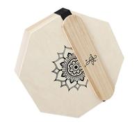 TOYANDONA Set Cajon Drum Octagonal Portable For Travel Lightweight Wooden Percussion Instrument With Three Sound Options Enhanced Resonance And Artistic Design For Beginners And Adults