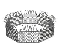 TOYANDONA Set de Jouets Clôture Plastique pour Garçon Fille Accessoires de Scène de Guerre DIY Kit Modèle pour Construction de Champ de Miniature