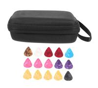 TOYANDONA Set De Médiators De Guitare avec Poche De Rangement Accessoires Pratiques pour Musiciens Et Joueurs De Guitare
