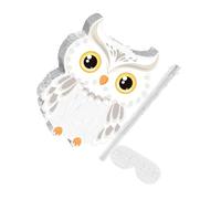 TOYANDONA Set de Pinata Hibou Unique avec et Bandeau Décoration Fête Jungle pour Garçon Fille Accessoire Jeu Anniversaire Halloween Shower Remplissable et Facile à Installer