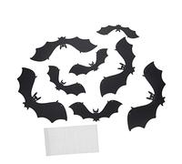 TOYANDONA Set de Suspensions Chauves Souris Lumineuses pour Halloween Décorations Suspendues Durables pour Fête Mur Jardin et Ambiance Hantée