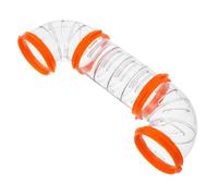 TOYANDONA Set De Tubes Transparents pour Cage à Hamster Kit DIY Tunnel Externe avec Raccords Incurvés Et Droits Jeux Aventure Modulable pour Petits Animaux comme Hamsters Et Écureuils