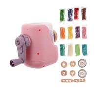 TOYANDONA Set Outils de Pâte à Modeler pour Garçon Fille Extrudeuse de Nouilles Manuelle DIY Créatif pour Atelier de Cuisine Pâte Colorée Douce pour Jeu Éducatif et Développement des