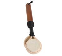 TOYANDONA Shaker Traditionnel à Double Tambour Portable, Instrument de Percussion Musicale à Main, Maracas au Rythme Kashaka, Musical Bruyant pour Soirées et Spectacles Scolaires,