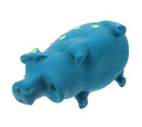 TOYANDONA sonore de Cochon en Latex Petits Jouets pour Chiens de Petite Race Jouets Qui couinent pour Petit Chien à mâcher extérieur Cochon pour Chien émulsion Ciel Bleu