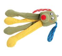 TOYANDONA Sonore pour Animaux Domestiques à Mâcher, Musical pour Chien Indestructible Petit Format, Stimulateur de Dentition pour Chiots, Interactif Résistant, pour Jeu Intérieur et Voyage