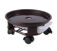 TOYANDONA Soucoupe pour Pot de Fleurs Amovible Base de Fleurs avec roulettes Plateau Tiroir pour Pot