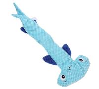 TOYANDONA Squeaky Forme de Requin Marteau pour Chiens Interactif Mâcher pour Chiens de Petite pour Entraînement des Animaux