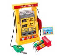 TOYANDONA Station-Service Jouet à Monter Soi-même Modèle De Tableau De Bord pour Garçon Fille Accessoire De Simulation pour Jeu Éducatif Kit De Construction pour Développement Cognitif