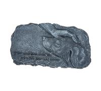 TOYANDONA Statue Commémorative Animal Résine Monument pour Animaux de Compagnie Ornement de Jardin Plaque Mémoriale Étanche pour Honorer la Mémoire des Animaux Perdus