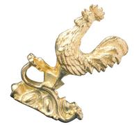 TOYANDONA Statue Coq Cuivre Décoratif Cuivre Massif Petite Figurine Chinoise Feng Shui Ornement de Bureau pour Salon et Étude Symbole de Richesse et Prospérité