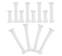 TOYANDONA Statue de Colonne Romaine, Pilier Décoratif Miniature Élégant | Format Compact pour Petits Espaces, Bords Arrondis et Surface Lisse, Vitrines, Maquettes, Balcons de Maison