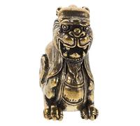 TOYANDONA Statue Feng Shui Pi Yao Laiton Vintage Figurine de Prospérité et Richesse Sculpture Décorative pour Bureau et Maison Séduisant