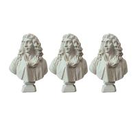 TOYANDONA Statuettes Miniatures de Molière 7cm en Résine, Lot de 3