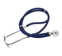 TOYANDONA Stéthoscope pour Diagnostic Simple et Polyvalent Vétérinaire en Acier Inoxydable et Caoutchouc Double Tube du Bétail à Usage Agricole sur Ferme