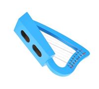 TOYANDONA String Wooden Lyre Harp Classical Style Portable For Beginners Lightweight Harp With Sound For Music Lovers