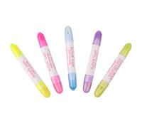 TOYANDONA Stylo Dissolvant pour Vernis à Ongles 5 Pièces Multicolore Compact Correcteur de Nail Art Usage Professionnel et Domestique sans Liquide