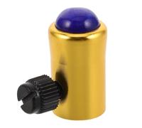 TOYANDONA Support Alliage Aluminium pour Diapason avec Base Ronde Cristal Pied Rotatif Ajustable pour Yoga et Pratiques de