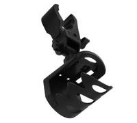 TOYANDONA Support avec Porte-gobelet Réglable Multifonction pour Pied de Microphone en ABS et Caoutchouc, Rotation 360°, Léger, pour Musiciens en Tournée