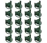 TOYANDONA Support Cylindrique Résistant aux Intempéries en Plastique Vert Compatible Fleurs Universelles pour Bouquets Artificiels pour Tombes et Cimetières