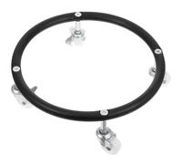 TOYANDONA Support de Bouteille de Gaz avec Roues Pivotantes et Freins en Acier Inoxydable Chariot Mobile Sécurisé pour Bouteille de Propane, Usage Domestique