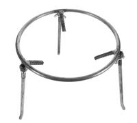 TOYANDONA Support de Cuisson Acier pour Camping Trépied Ajustable pour Feu Ouvert pour Pique Randonnée et Barbecue Extérieur
