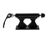 TOYANDONA Support de Fourche de Vélo à Fixation Rapide Rc02 Noir, Porte-vélos pour Hayon de Camion, Compatible VTT, Stabilisateur de Pneu Robuste pour Transport Sécurisé sur Véhicule,