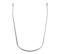 TOYANDONA Support de Garde-Boue Arrière Installation Facile pour Trottinette Électrique et Vélo en Fer Léger Argenté pour Protection Contre la Saleté Les Débris