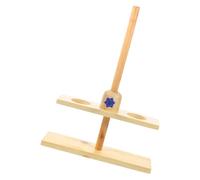 TOYANDONA Support de Laboratoire en Bois à Double Trou Facile à Transporter Équipement Expérimental Détachable Couleur Aléatoire pour Exercices Pratiques en Laboratoire