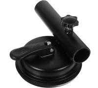 TOYANDONA Support de Mât de Drapeau Voiture Ventouse, Base de Fixation en Alliage D’Aluminium Solide, pour Véhicules Tout-Terrain, SUV, Motos - Montage Stable et Amovible, Fournitures