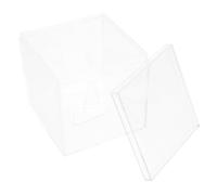 TOYANDONA Support De Médiator De Guitare Étui De Rangement Vitrine en Acrylique Anti-poussière pour Objets De Collection 1 Pièce