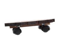 TOYANDONA Support de Plantes avec Roues et Frein Plateau Mobile pour Pots de Fleurs Intérieur et Extérieur Base Stable et Résistante pour Jardinières