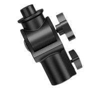 TOYANDONA Support de Projecteur Pivotant en Abs Réglage d'angle et Support Stable, Interface Supérieure 5/8, Diamètre Inférieur 15mm, pour Fixation et Remplacement