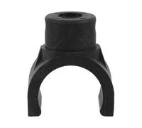 TOYANDONA Support de Repose-pieds pour Fauteuil Roulant en Abs Noir Système de Verrouillage Stable et Large Compatibilité pour Mobilité Quotidienne et Réhabilitation