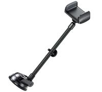 TOYANDONA Support de Téléphone Portable et Ajustement Multi-Angle pour Voiture Rotatif Ventouse Abs et Silicone, Maintien Stable pour Navigation en Voiture