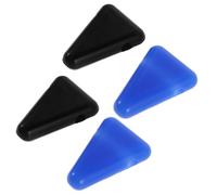 TOYANDONA Support en Silicone Accessoire de Thérapie Sonore Portable pour Diapason Triangulaire 4 Pièces Base Stable et Légère pour Contemplation et Studio de Relaxation
