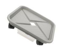 TOYANDONA Support Mobile pour Pots De Fleurs avec roulettes Plateau Collecteur Eau Robuste pour Plantes Lourdes Intérieur Et Extérieur Charge Base Renforcée