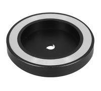 TOYANDONA Support Mural Magnétique pour Sèche-Cheveux sans Perçage, Étagère de Rangement en Alliage D'aluminium Noir, Organisateur Accessoires Coiffure, Gain de Place Salle de Bain