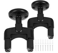 TOYANDONA Support Mural pour Violon, Ukulélé, Erhu et Guitare Crochet Anti-chute Sécurisé, Lot de 2 Sets de Pièces, Fixation Murale Robuste, Rangement Pratique pour Instruments à Cordes